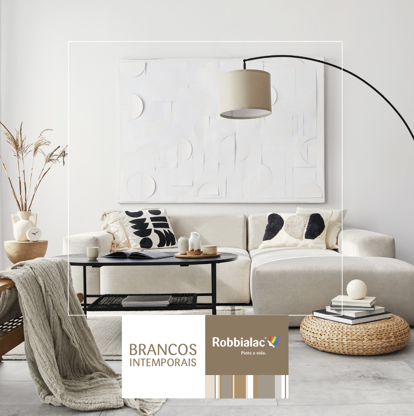 Capa catalogo robbialac interior brancos natureza