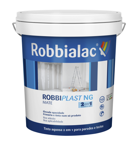 Robbialac Robbiplast NG Tinta 2 em 1