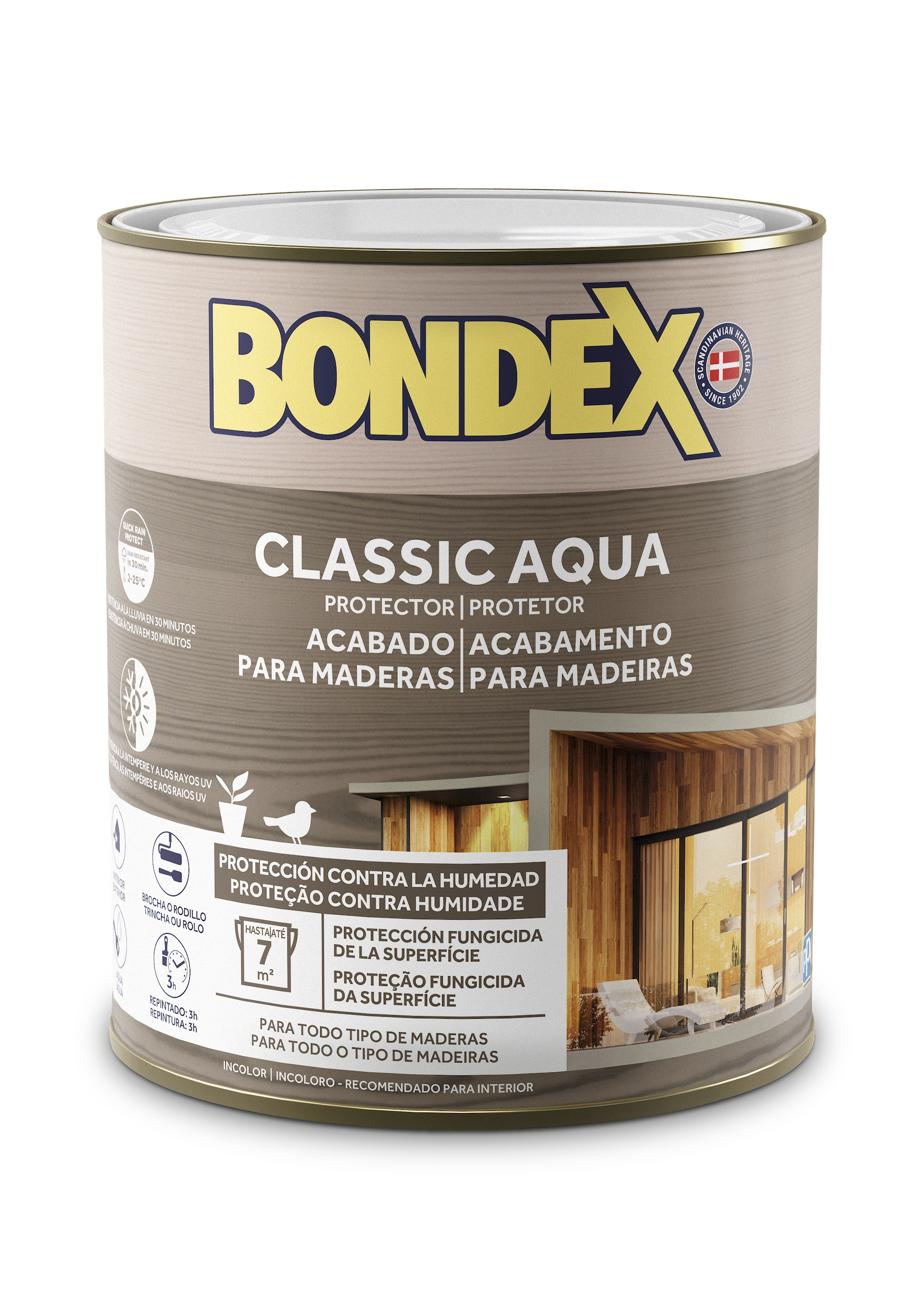 Bondex Classic Aqua Acetinado (Novo 2026)