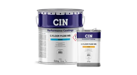 CIN C-Floor PU280 PU 280 WB Poliuretano Pavimentos