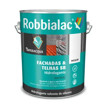 Robbialac Hidrofugante SB Telhas Telhados e Fachadas