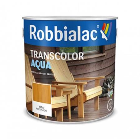 Robbialac Lasur Transcolor Aqua Acetinado 3 em 1