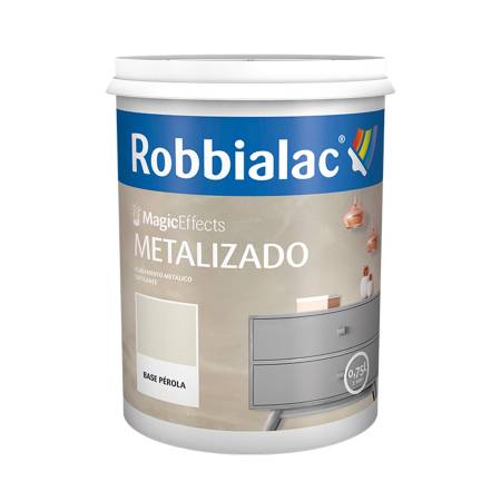 Robbialac Magic Effects Metalizado Prata