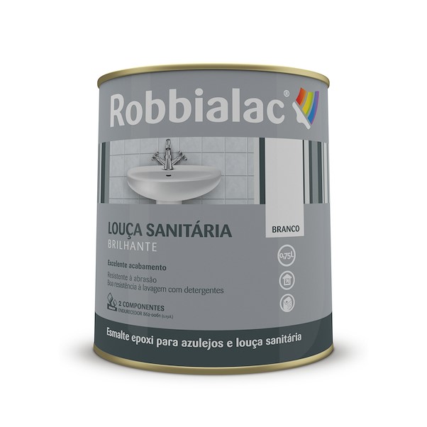 Robbialac Tinta Acabamento 2K Azulejos Louça Sanitária