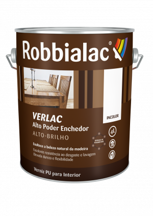 Robbialac Verlac Alto Poder Enchedor Brilhante Incolor