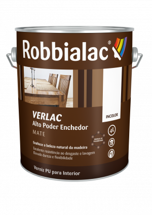 Robbialac Verlac Alto Poder Enchedor Mate Incolor