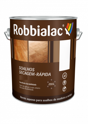 Robbialac Verniz Pavimentos Soalhos Secagem Rápida Acetinado