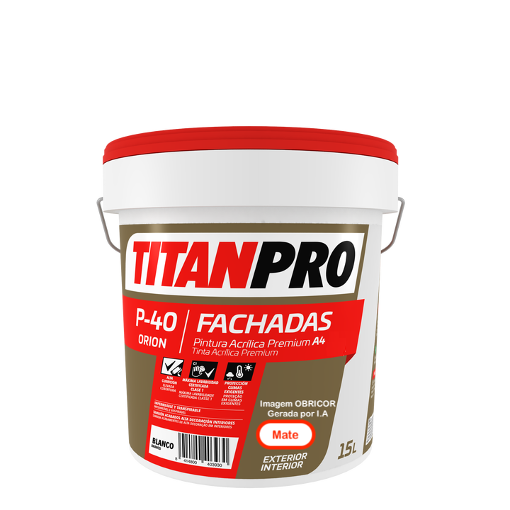 Promoção Titan TitanPro P-40 Mate P40