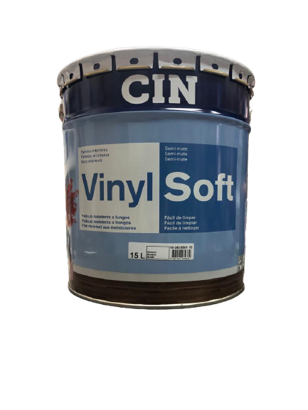 Promoção CIN VinylSoft Semi-Mate para Paredes interiores